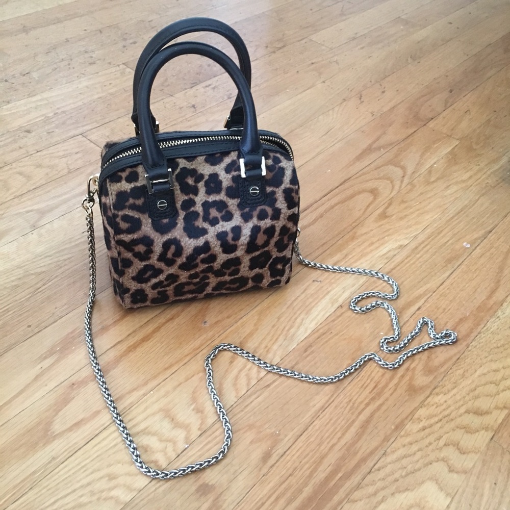 Alice + Olivia Cheetah Print Purse